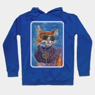 Mystery Lady Cat Hoodie